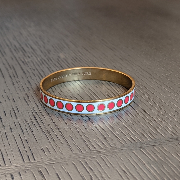 kate spade Jewelry - Kate Spade Polka Dot Bangle